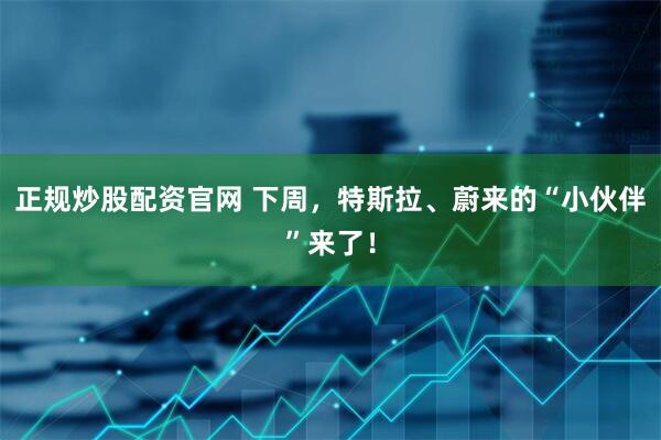 正规炒股配资官网 下周，特斯拉、蔚来的“小伙伴”来了！